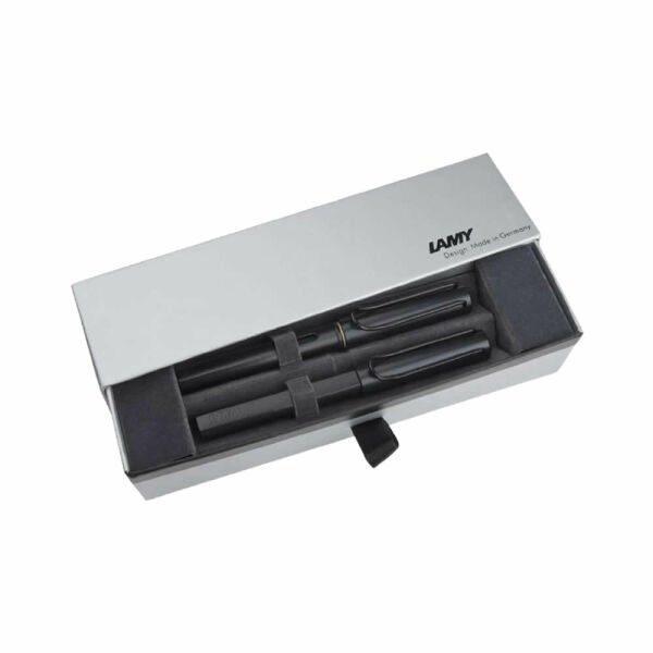 Lamy 71-M-371 Al-Star Siyah Dolma&Roller Kalem Seti