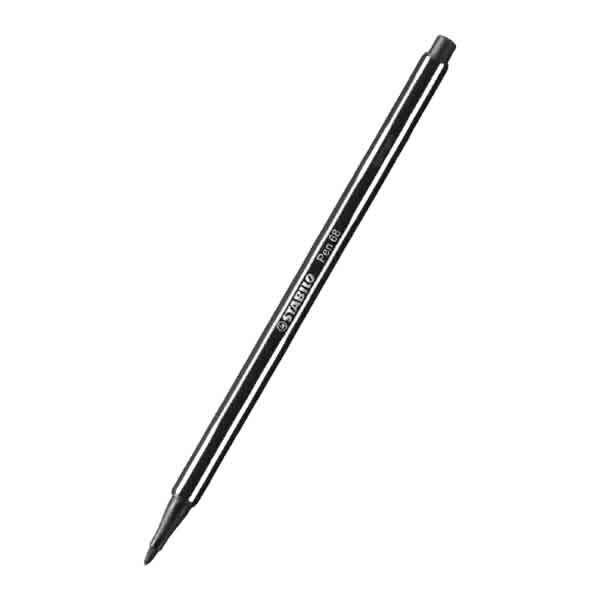 Stabilo 68/46 Pen 68 Siyah Keçeli Kalem