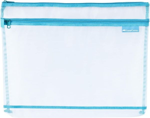 Faber-Castell A4 Mavi Mesh Dosya