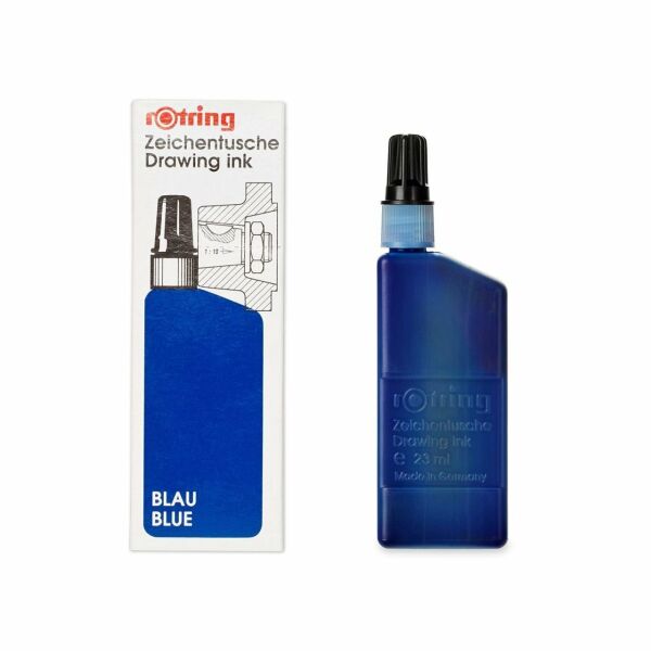 Rotring S0216280 23 ml Mavi Rapido Mürekkebi