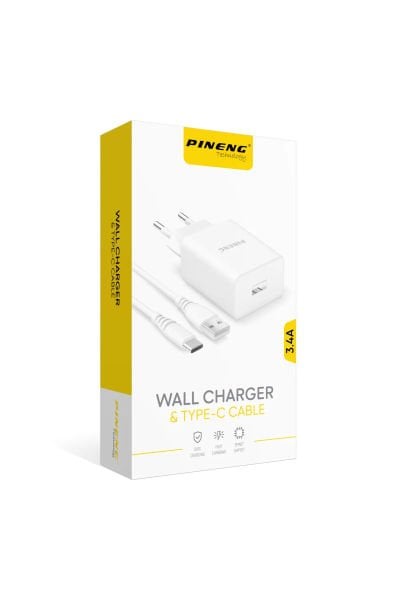 PINENG PN-506 2in1 Ev TypeC Set 3.4 A FAST