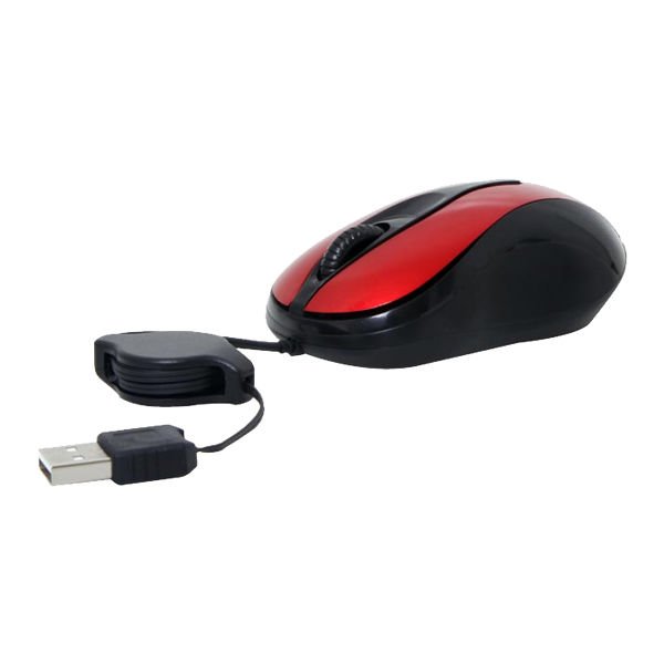 Everest Sm-207 Kırmızı Usb Kablolu Makaralı Optik Mouse