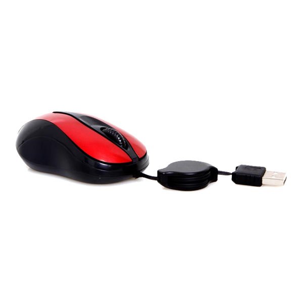 Everest Sm-207 Kırmızı Usb Kablolu Makaralı Optik Mouse