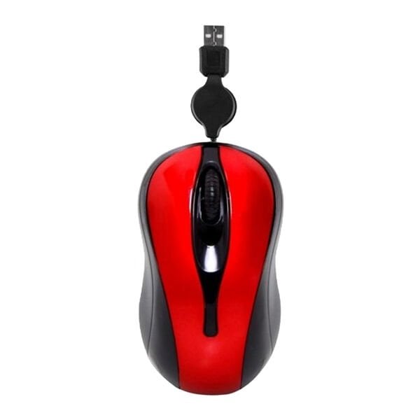Everest Sm-207 Kırmızı Usb Kablolu Makaralı Optik Mouse