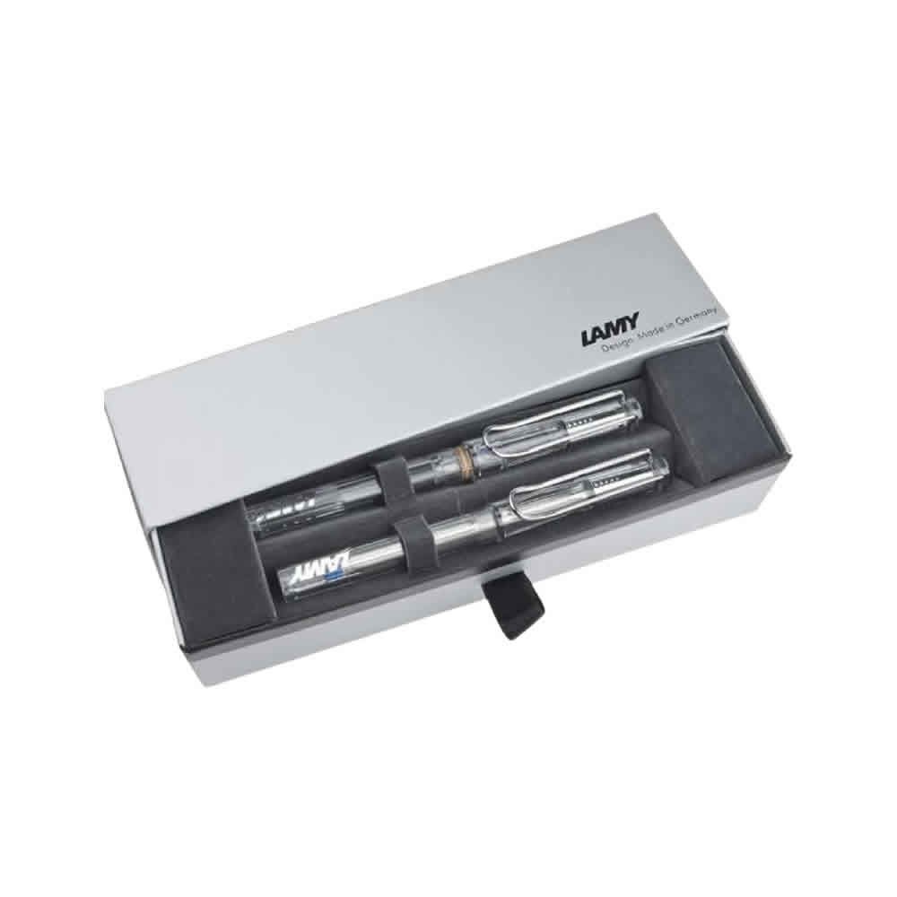 Lamy 12-M-312 Vista Şeffaf Dolma&Roller Kalem Seti