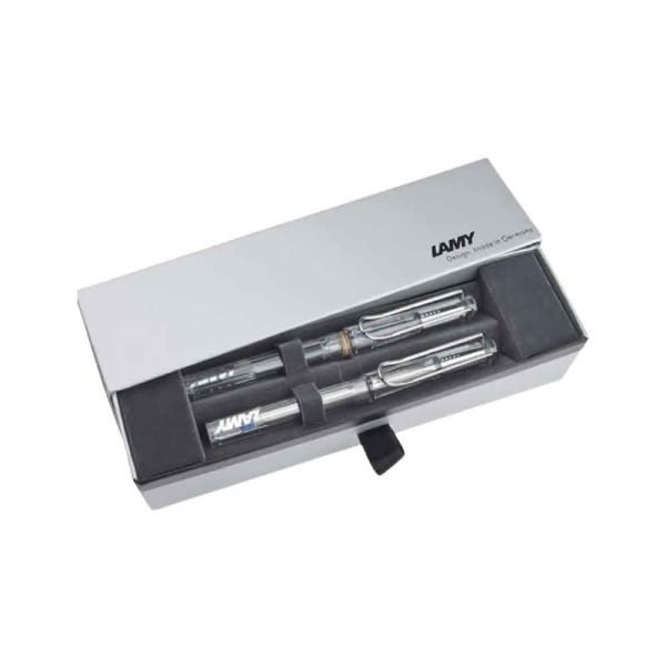 Lamy 12-M-312 Vista Şeffaf Dolma&Roller Kalem Seti