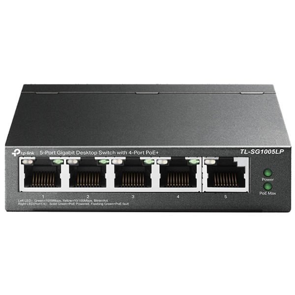 Tp-Link TL-SG1005LP 5 Port 4 Port Poe+ 10/100/1000 Switch