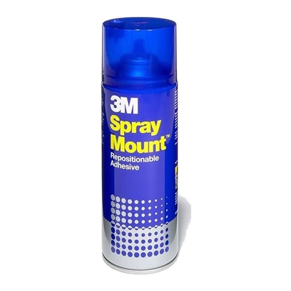 3M PL787411 400 ml Mavi Kapak Photo Mount Sprey Yapıştırıcı