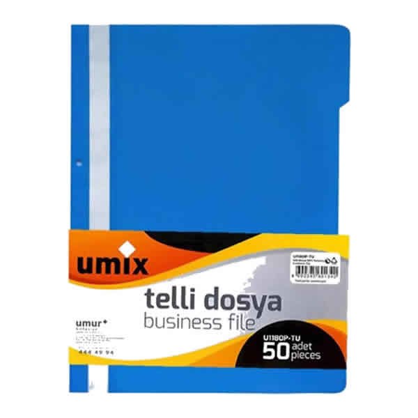 Umıx A4 50 Li Mavi Telli Dosya