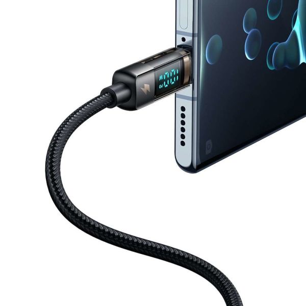 Mcdodo CA-3610 100W Type-C to Type-C Dijital Ekranlı Power Off Hızlı Şarj Data Kablosu