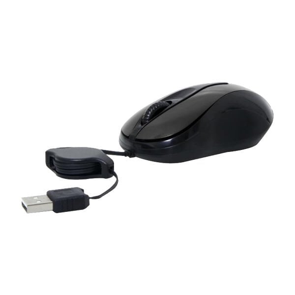 Everest SM-207 Siyah Usb Kablolu Makaralı Optik Mouse