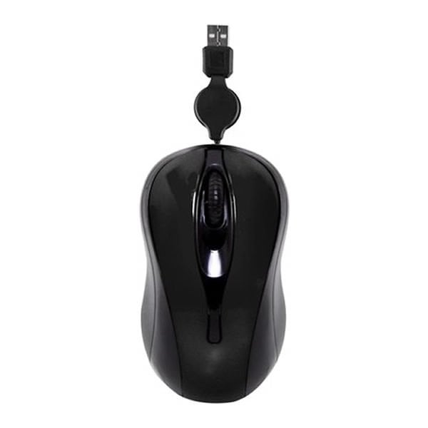 Everest SM-207 Siyah Usb Kablolu Makaralı Optik Mouse