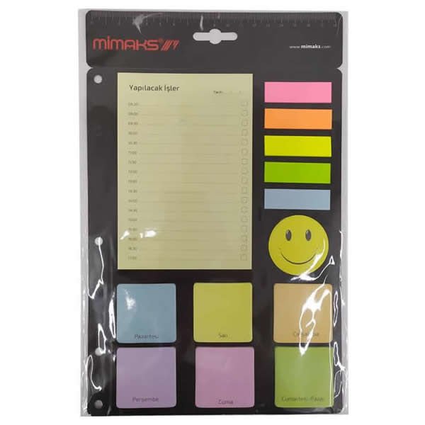 Mimaks Ns-3267 Süper Yapışkanlı Not Seti