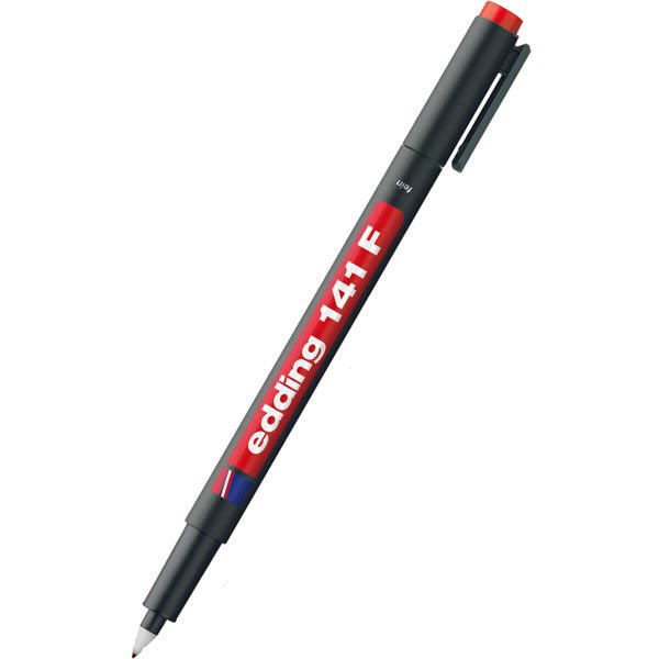 Edding Ed-14102 Kırmızı Asetat Kalemi