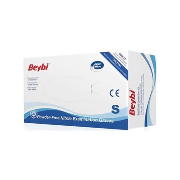 BEYBİ NİTRİL S PUDRASI 100 LÜ MUAYENE ELDİVENİ