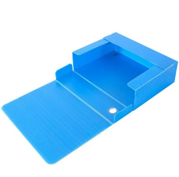 Teknofis 10x24x32 Lastikli Mavi Arşiv Kutusu