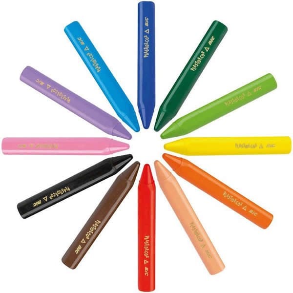 Bic 887833 144 lü Üçgen Pastel Elleri Kirletmeyen Set