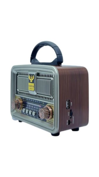 Everton Rt-313t Bluetooth Fm/usb/Tf Card Nostaljik Radyo