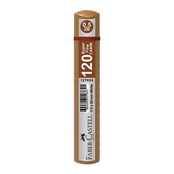 Faber-Castell Grip Min 0,5 mm 60 mm 2B 120 li Altın Kalem Ucu
