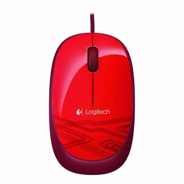 Logitech 910-002945 M105 Kırmızı Usb Kablolu Mouse