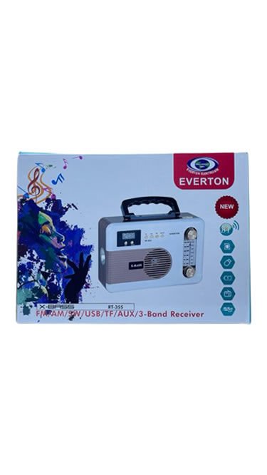 EVERTON RT-355 BLUETOOTH-USB-SD-FM NOSTALJİK RADYO