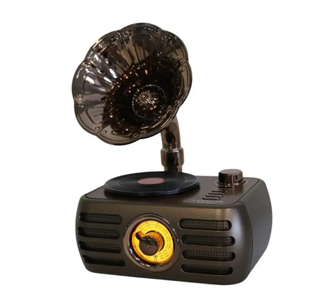 Everton Rt-704 Gramafonlu Bluetooth Fm/Usb/Tf/Aux Şarjlı Nostaljik Radyo