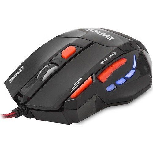 EVEREST SGM-X7 SİYAH USB GAMİNG MOUSE&MOUSEPAD SETİ