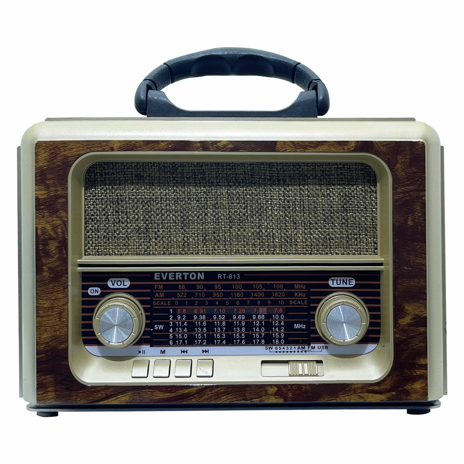 EVERTON RT-813 BLUETOOTH-USB-SD-FM NOSTALJİK RADYO