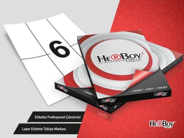 HERBOY HB-1106 70 X 148,5 Beyaz Lazer Etiket