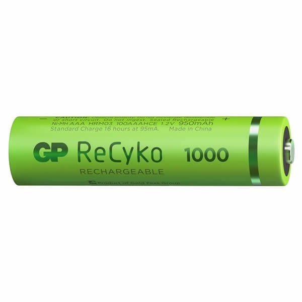 Gp 4 lü 1000 Mah Şarj Edilebilir İnce Kalem Pil
