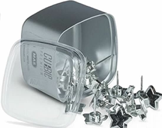 Mas 1319 Cubbie Premium Silver Yıldız Harita Çivisi