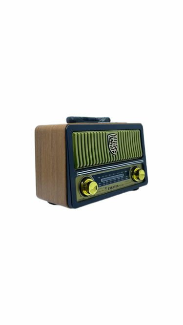 EVERTON RT-863 BLUETOOTH FM/USB/TF/AUX KUMANDALI NOSTALJİK RADYO