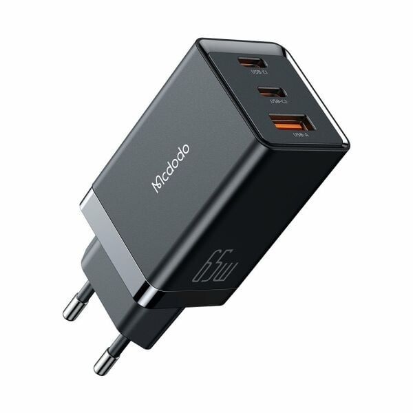 Mcdodo CH-1540 65W GAN 5 PRO 2xTYPE-C 1xUSB Girişli Şarj Adaptörü