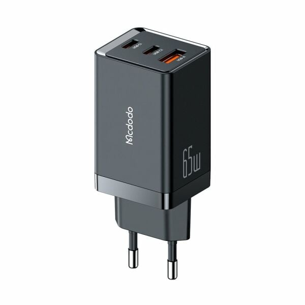Mcdodo CH-1540 65W GAN 5 PRO 2xTYPE-C 1xUSB Girişli Şarj Adaptörü