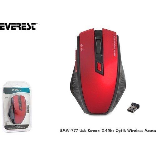 Everest SMW-777 2.4 Ghz Usb Optik Kablosuz Mouse