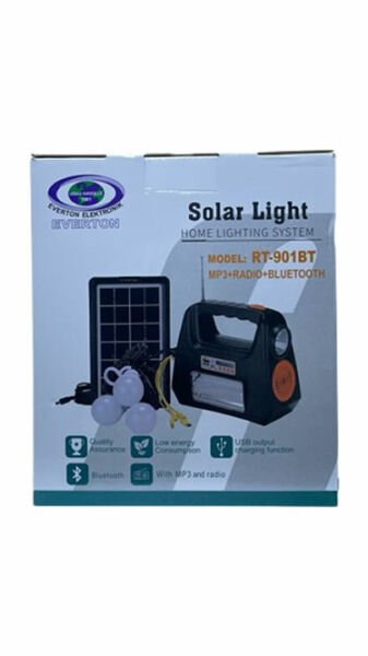 Everton Rt-901 Güneş Enerjili Panelli Bluetooth Fm/usb/Tf Card Radyo