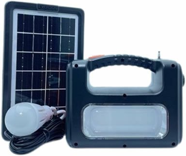 EVERTON RT-902 SOLAR PANELLİ 3 AMPULLÜ USB-SD KART-MP3-RADYO DESTEKLİ SOLAR IŞILDAK FENER