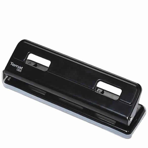 Temat 1300 Siyah 3 Delik Perforatör Delgeç