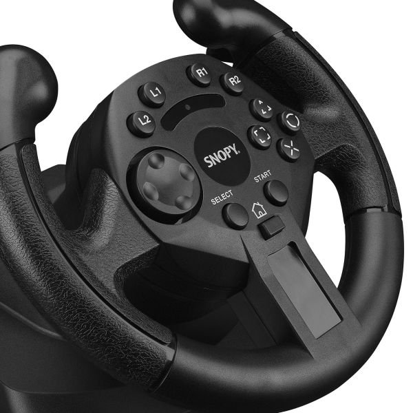 Snopy SG-37C3 PS3-PC Pedallı ve Titreşimli Oyuncu Direksiyonu