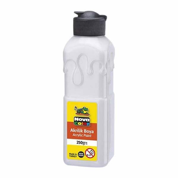 Nova Color NC-3034 250 gr Sedef Beyazı Akrilik Boya
