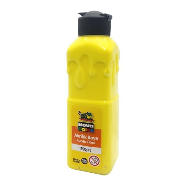 Nova Color NC-3032 250 gr Limon Sarısı Akrilik Boya