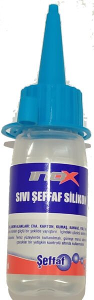 Inox 04983 60 ml Sıvı Şeffaf Silikon
