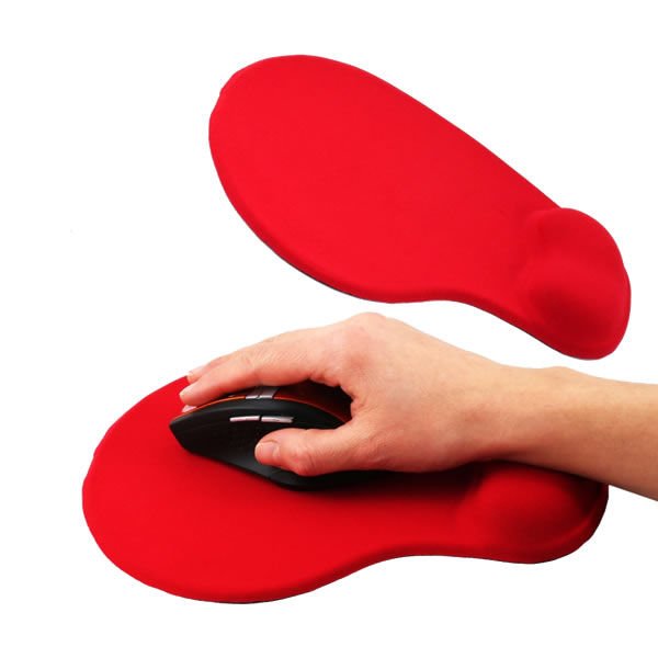 ELBA K06152 KIRMIZI BİLEKLİKLİ JEL MOUSEPAD