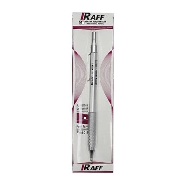 Raff 0,5 mm Gümüş Metal Versatil Kalem