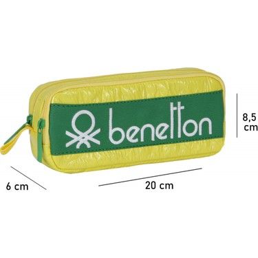 Benetton 70140 Sarı Çift Gözlü Kalemlik