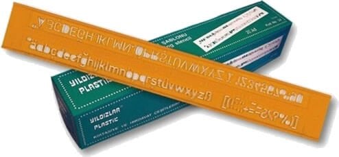 Yıldızlar 39 Teknik Yazı Sablonu Takımı