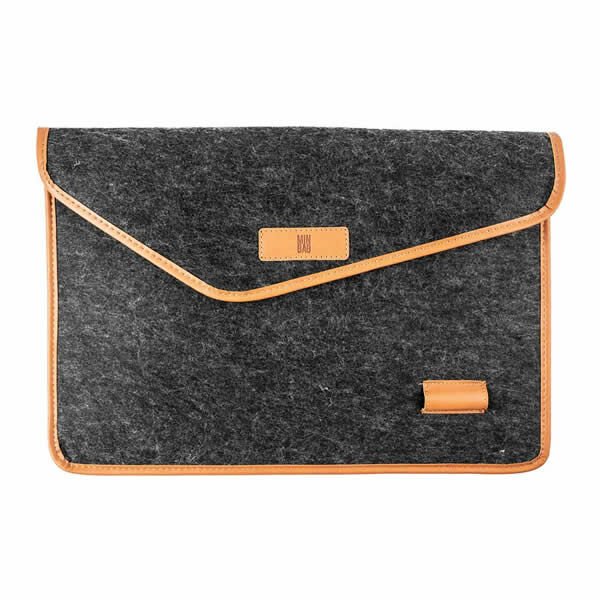 Önder 539-12 Aba Siyah-Taba Keçe Laptop Çantası