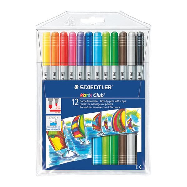 Staedtler 320 12 li Noris Çift Uçlu Keçeli Kalem