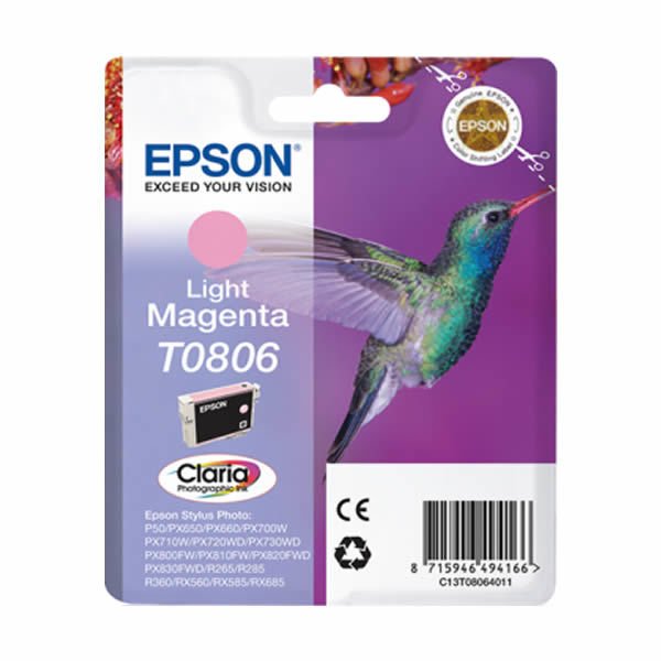 Epson T08064021 Açık Kırmızı Kartuş