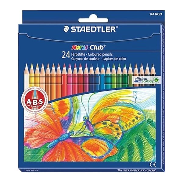 Staedtler 144 10NC24 24 lü Noris Aquarell Keçeli Kalem
